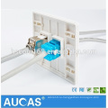 Прозрачный цвет Cat5e Keystone Jack UTP Lan Cable Подключите Jack RJ45 Cat5e